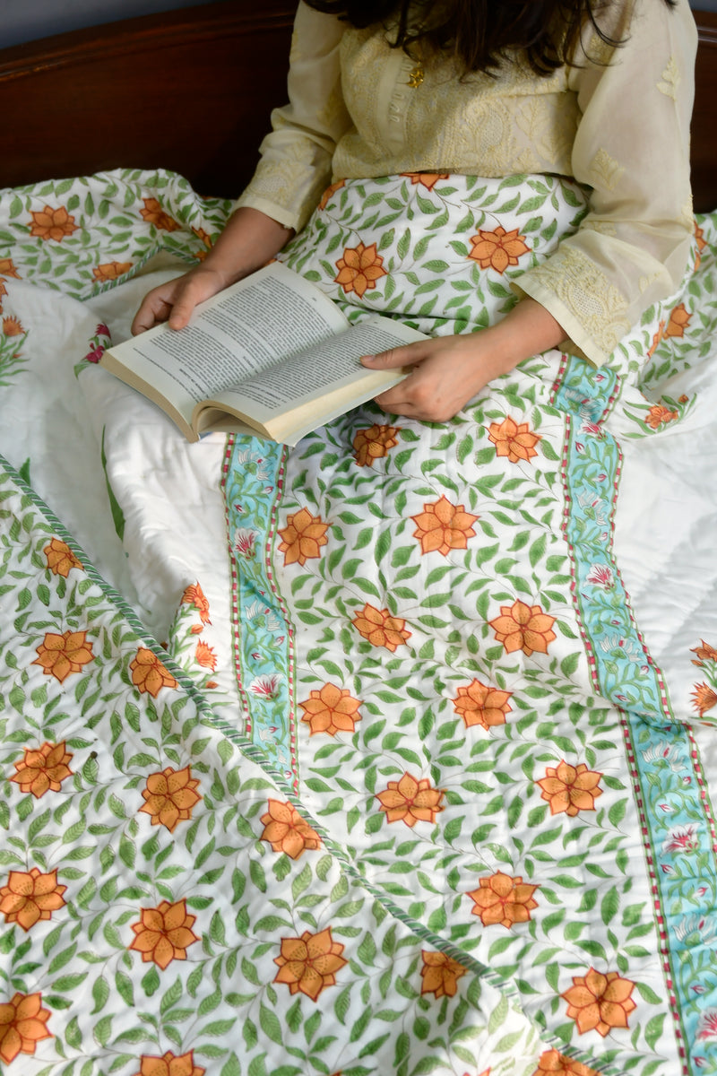 Kesari Baag Quilt - Organic cotton