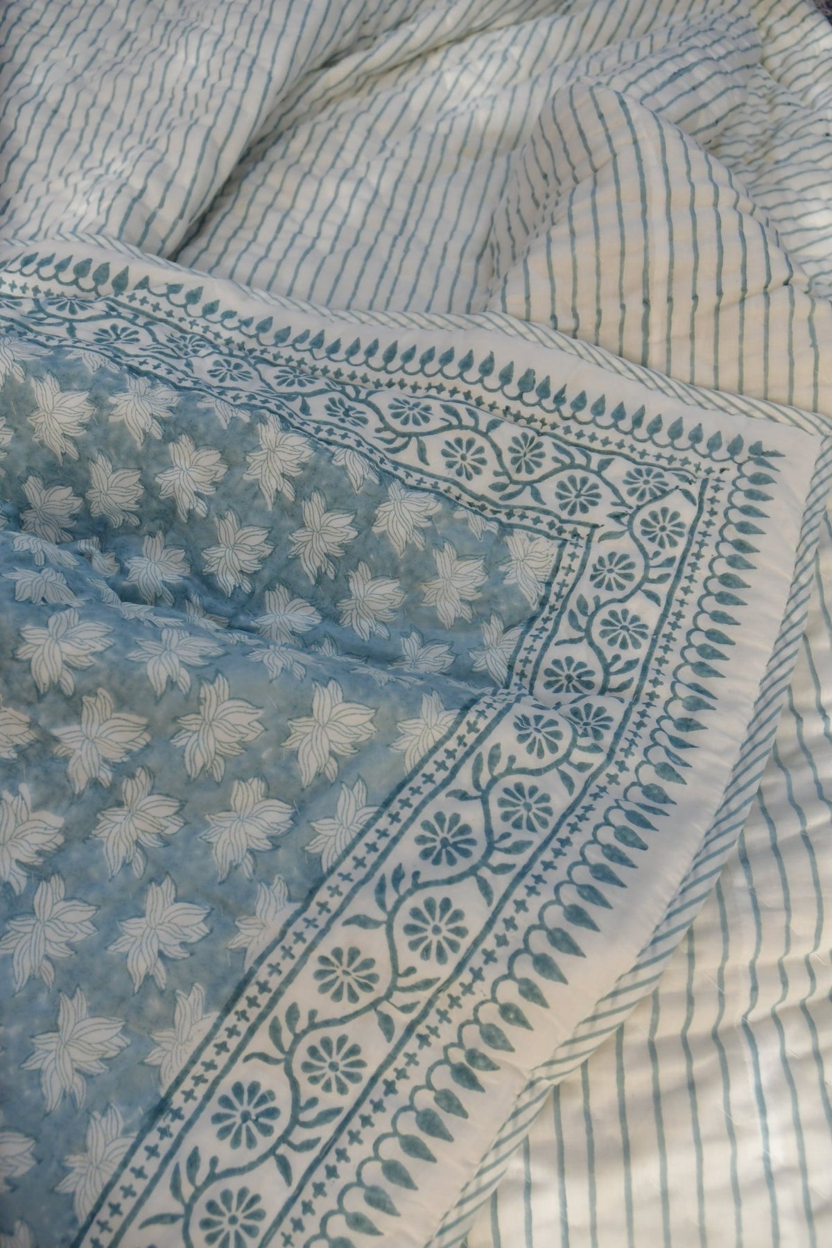 Blue Lotus Quilt