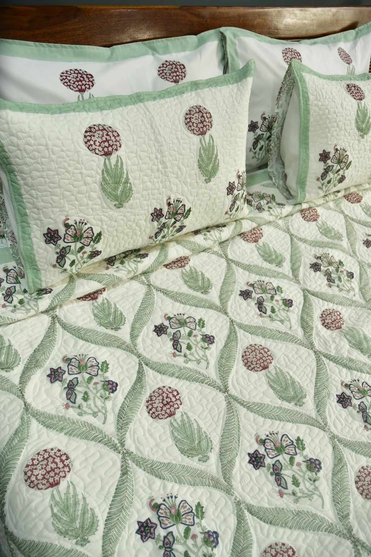 Butterfly and Floral Bedding set