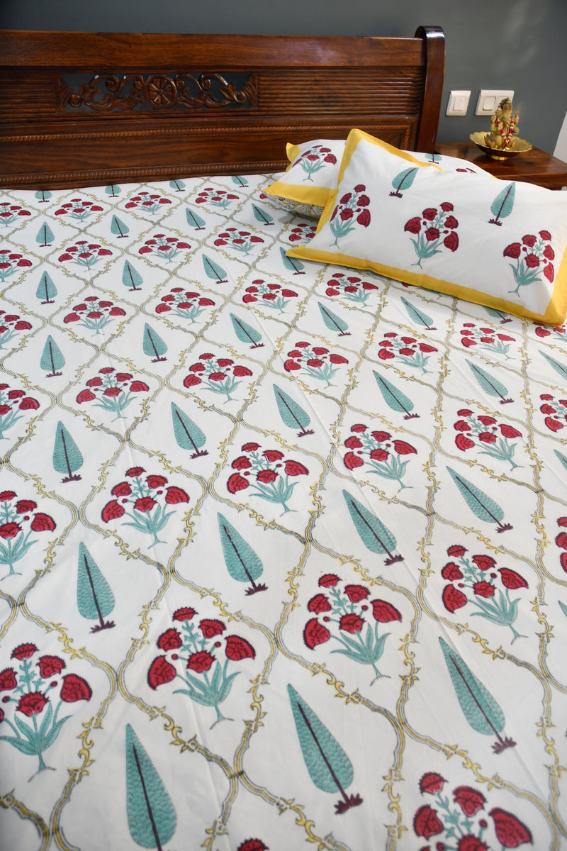 Khushnuma Bedsheet Handblock