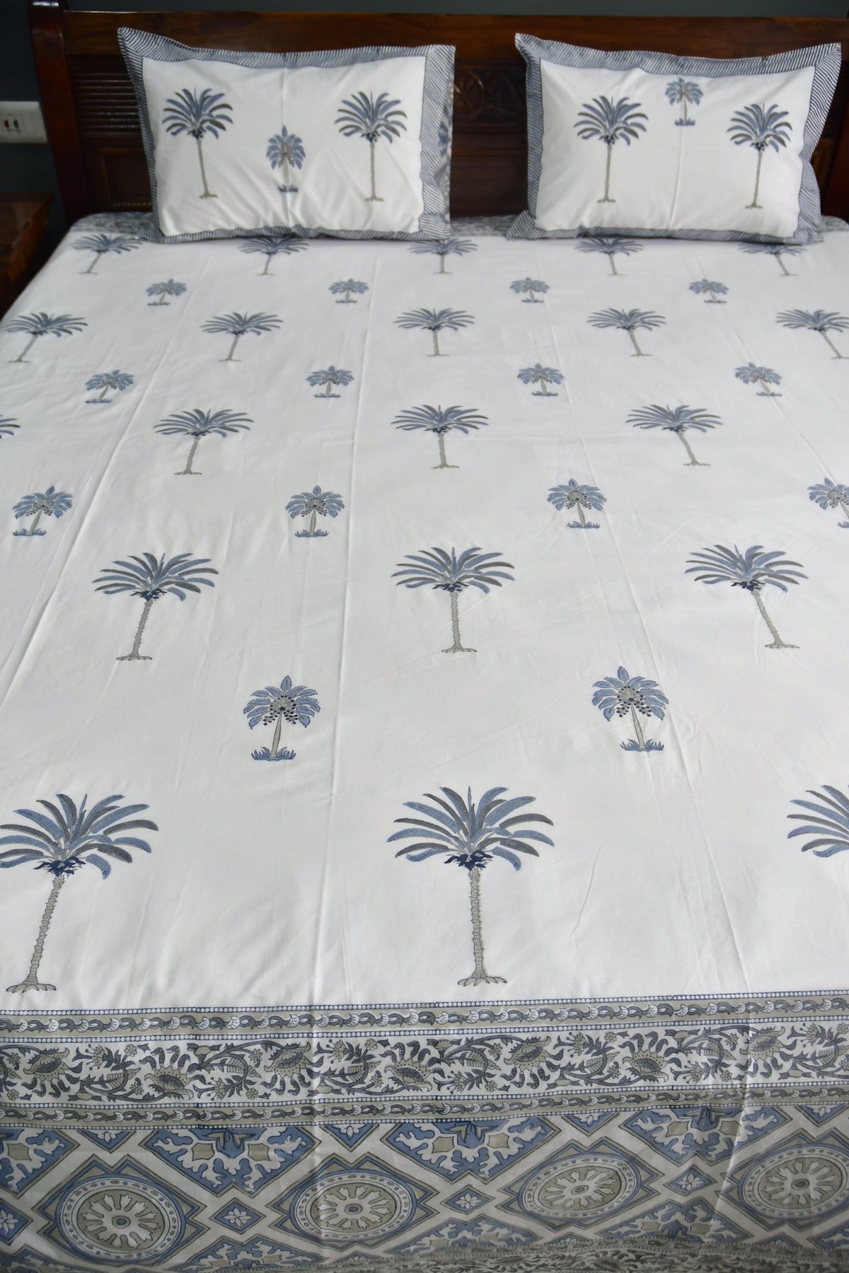 Bedsheet hand block jaipur 