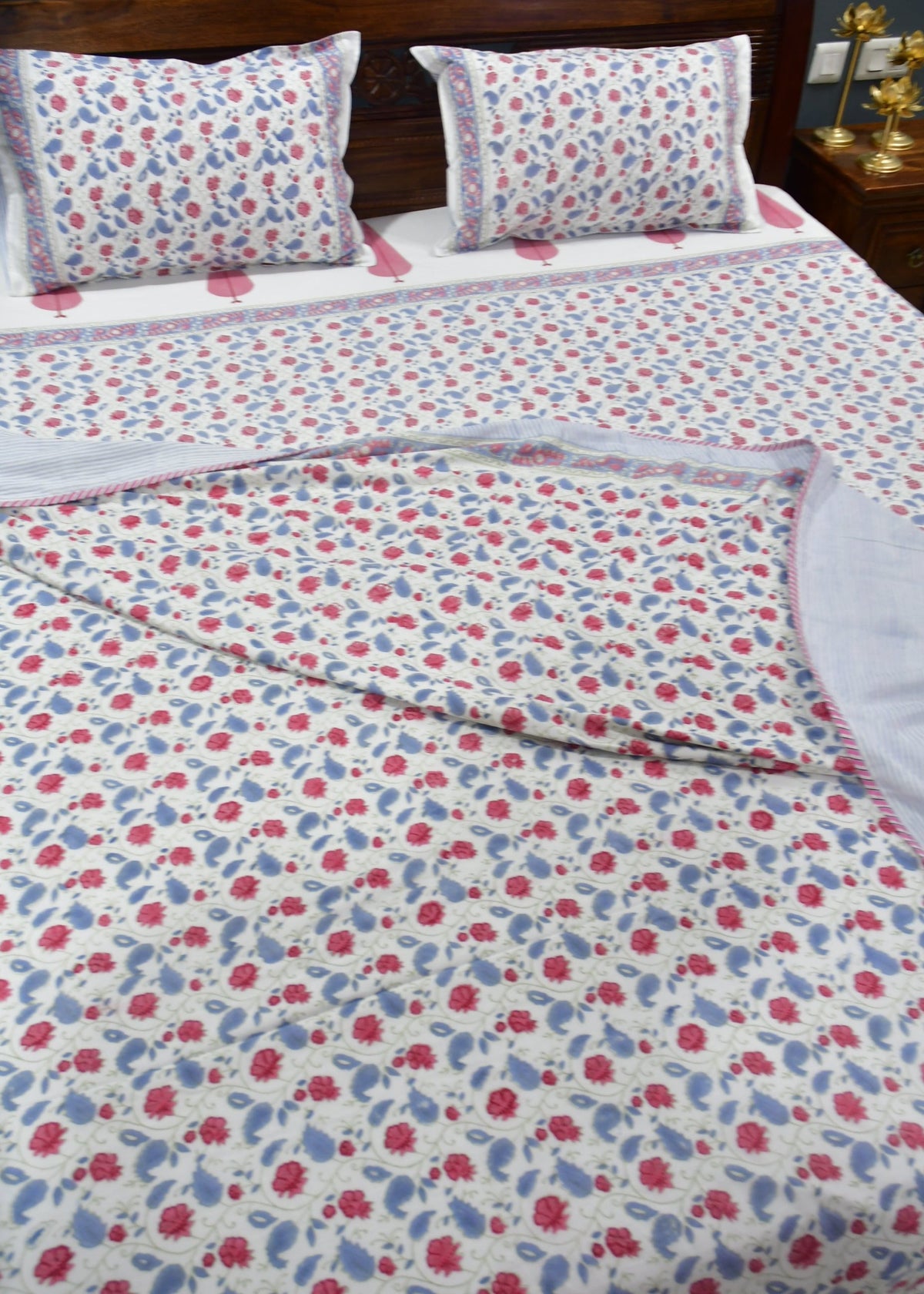 Valley of Flower Dohar Bedding set premium cotton