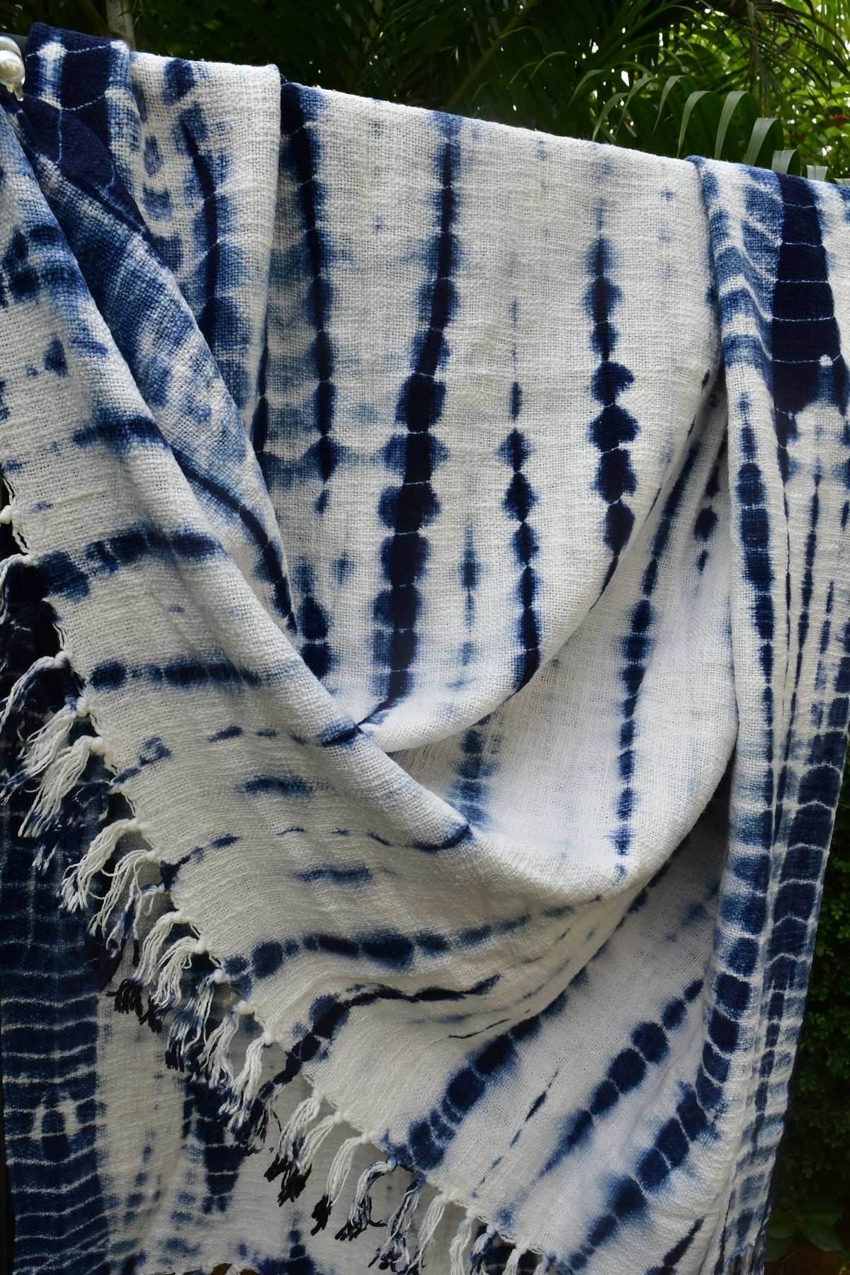 Indigo Tie n Dye Throw premium cotton