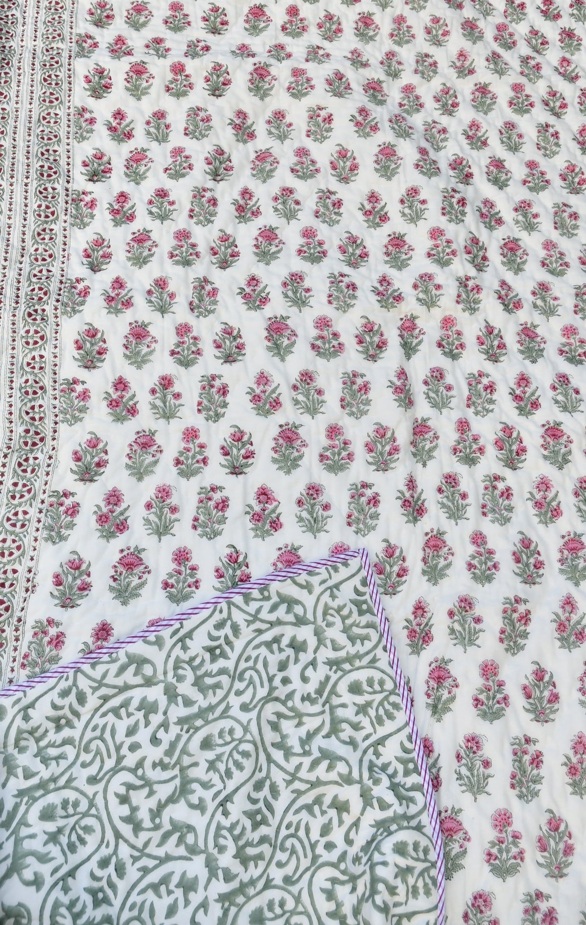 Jaipuri Buta Quilt