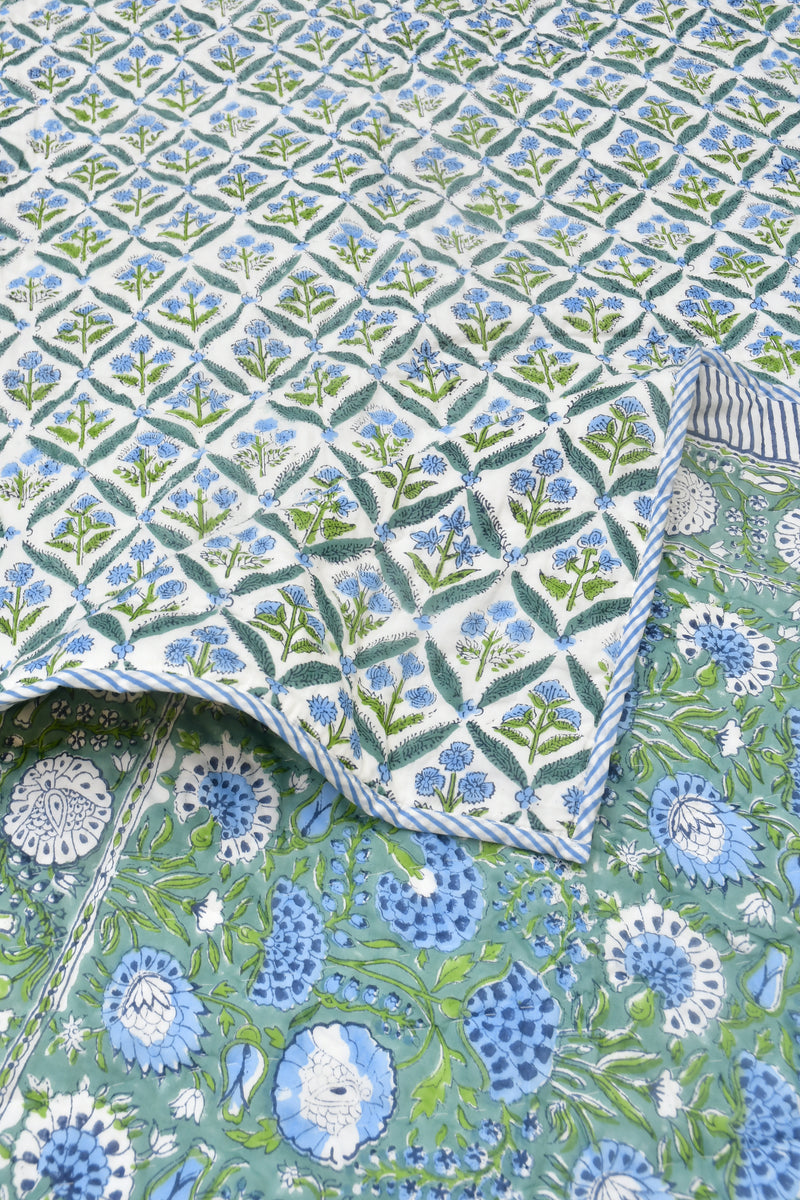 Green premium Quilt