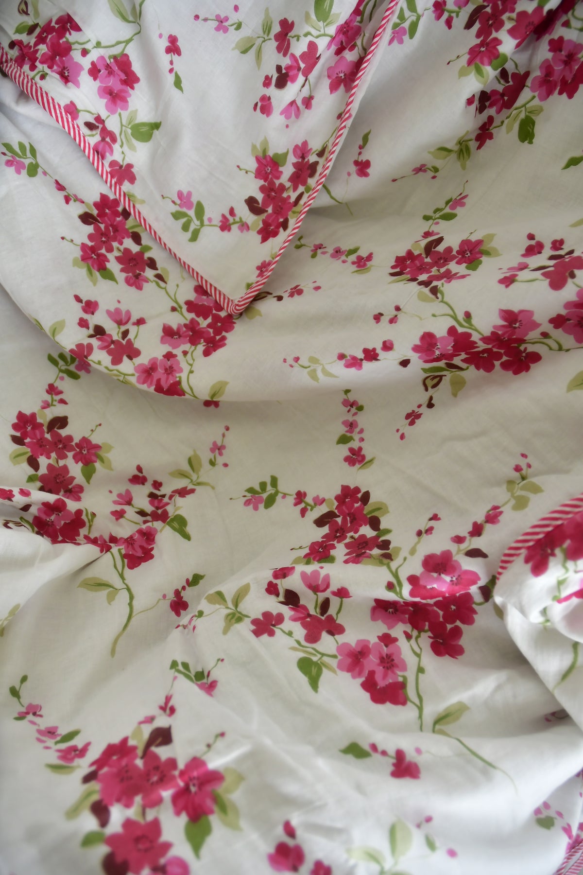 Pink Cherry blossom Print Dohar