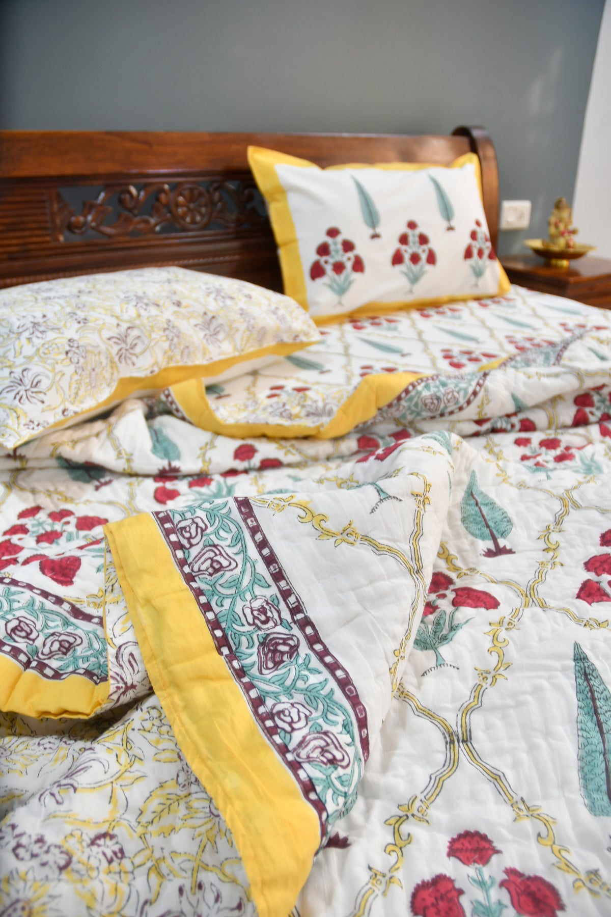 Khushnuma Quilt Jaipur premium handblock