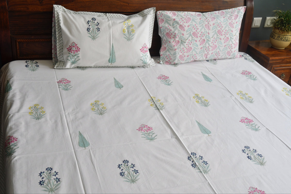 Bedsheet motifs design