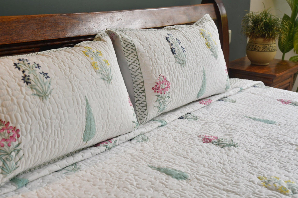 Classic Paanch Buta - Quilted Bedcover