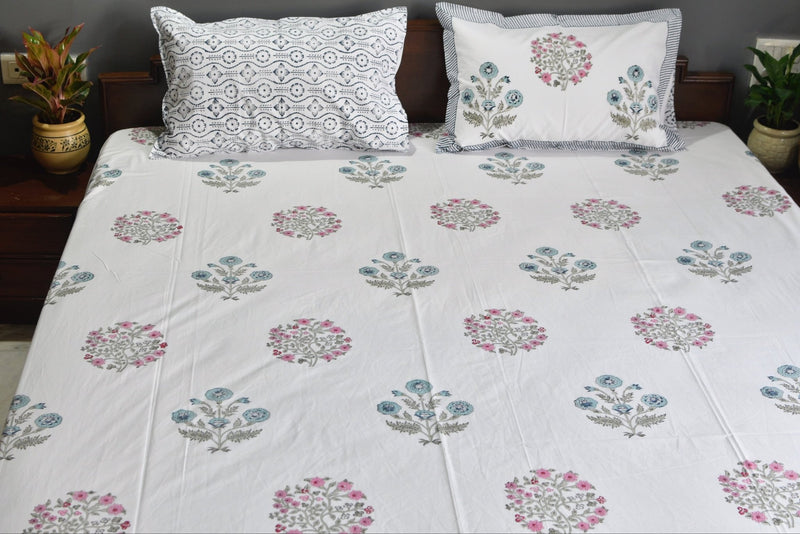 Utsav Bed sheet Hand Block