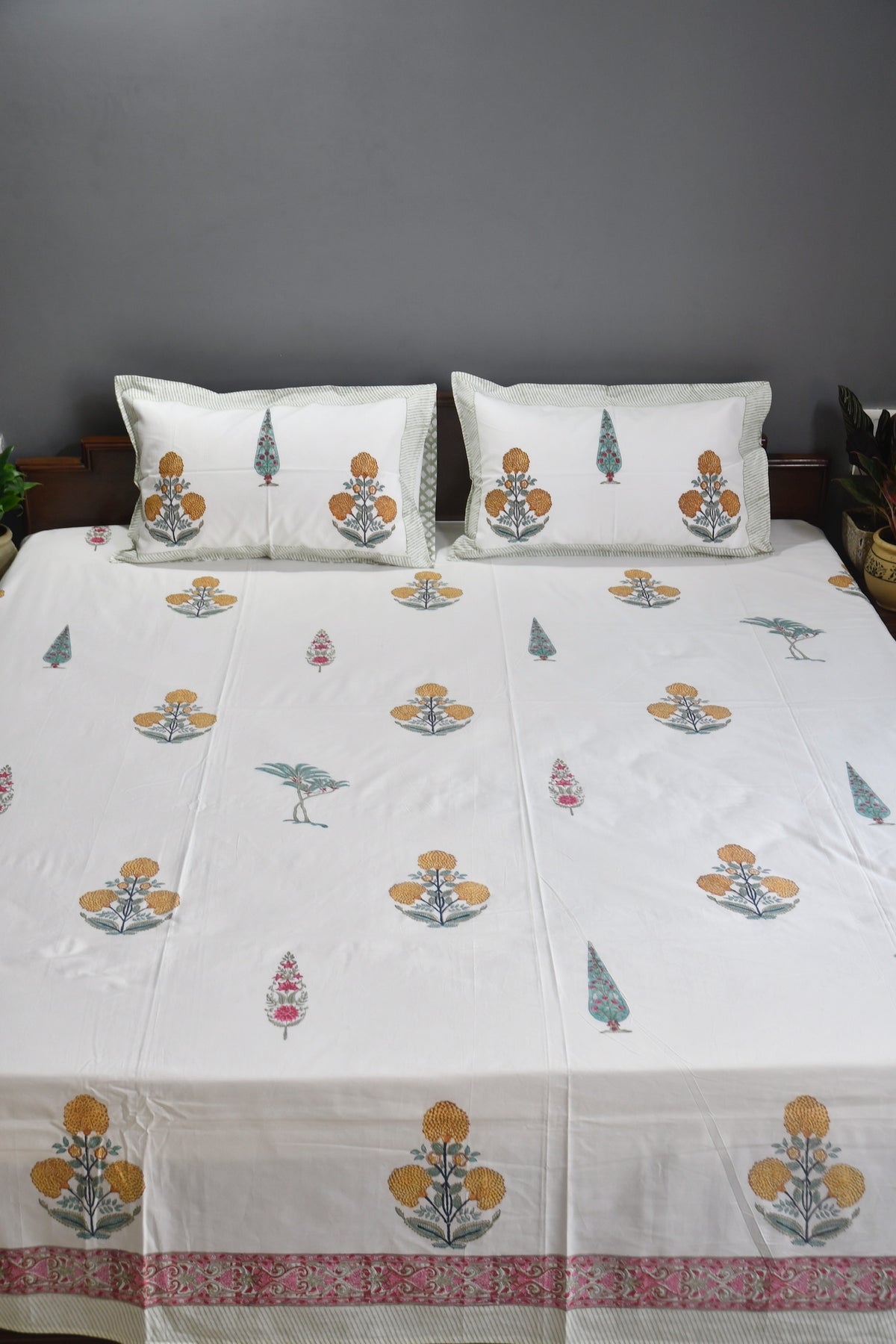 Marigold Bedsheet Jaipur's best