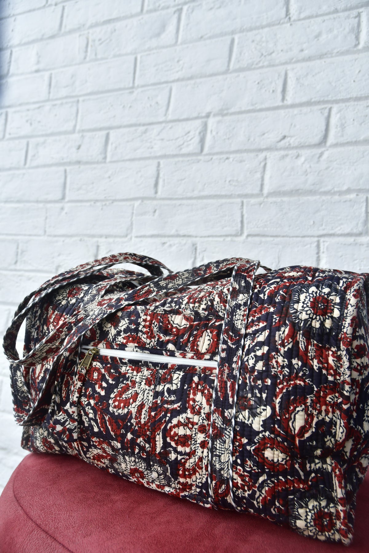 Dabu Print Duffle Bag