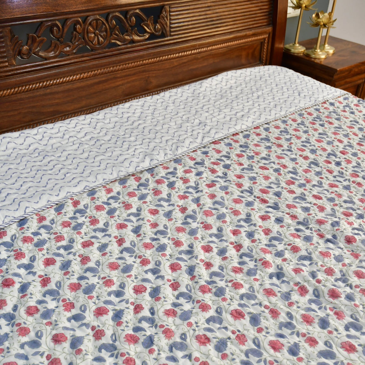 Valley of Flower Quilt premium cotton